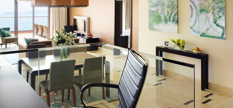 Luxury Dubai Holidays Fairmont The Palm Two Bedroom Home Marina View 3