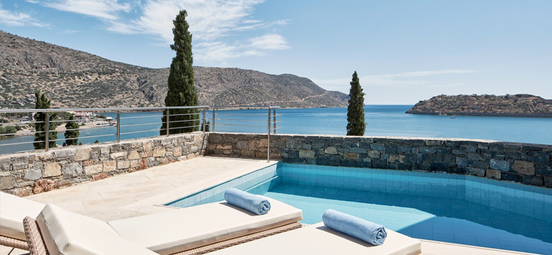 Luxury Greece Holiday Packages Blue Palace Resort And Spa Superior Bungalow Pool5