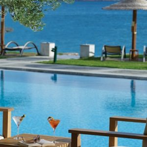 Luxury Greece Holiday Packages Elounda Peninsula All Suite Hotel Beach Bar And Lounge