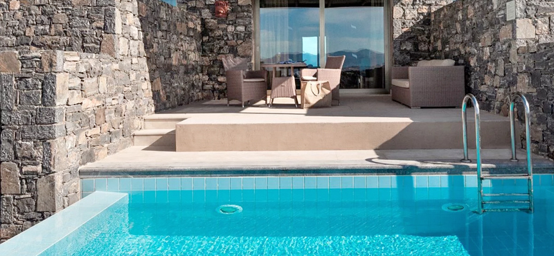 Luxury Greece Holidays Daios Cove Greece Deluxe Junior Suite With Individual Pool 3
