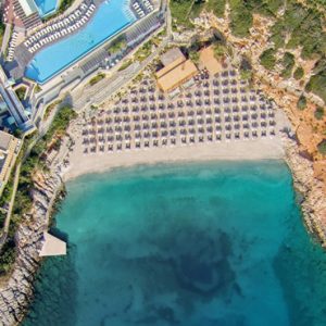Luxury Greece Holidays Daios Cove Greece Drone View