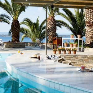 Luxury Greece Holiday Packages Eagles Palace Armyra Pool Bar