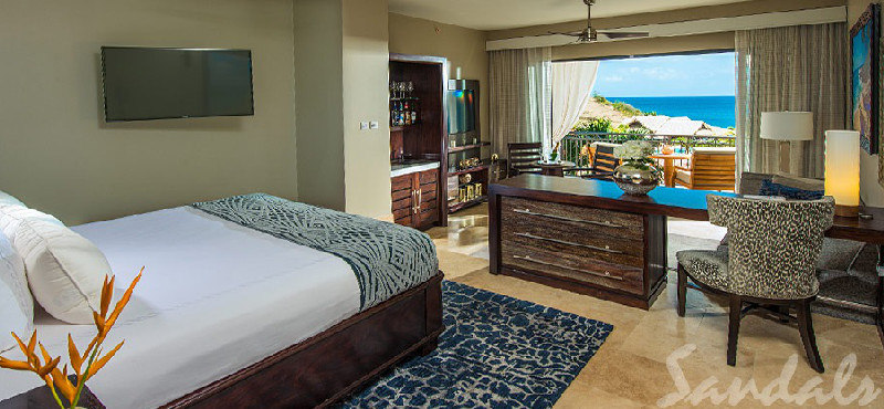Luxury Grenada Holiday Packages Sandals Grenada Italian Bi Level 1 Br. Butler Suite W Balcony Tranquility Soaking Tub
