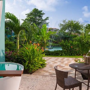 Luxury Grenada Holiday Packages Sandals Grenada Lover's Lagoon Hideaway Walkout Junior Suite With Balcony Tranquility Soaking Tub1