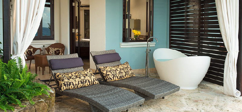 Luxury Grenada Holiday Packages Sandals Grenada Pink Gin Hideaway Room With Patio Tranquility Soaking Tub2
