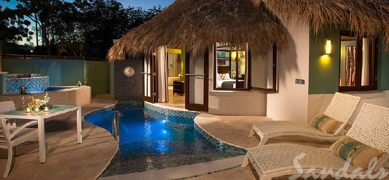 Luxury Grenada Holiday Packages Sandals Grenada South Seas Grande Rondoval Butler Suite With Private Pool Sanctuary2