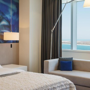 Luxury Holidays Abu Dhabi - Le Royal Meridien - Bed View