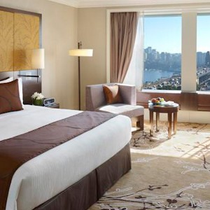 Luxury Holidays Australia - Shangri-La Hotel - Bedroom View