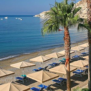 Luxury Holidays Cyprus - Columbia Beach Hotel Pissouri - beach 2