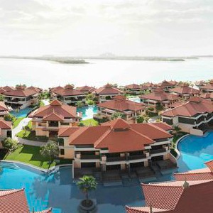 Luxury Holidays Dubai - Anantara The Palm Dubai - Aerial