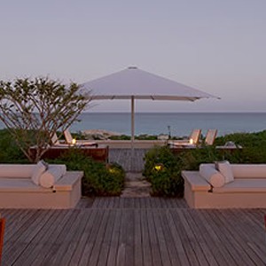 Luxury Holidays Turks & Caicos - Amanyara - Bar Terrace