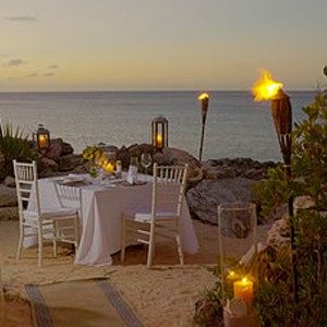 Luxury Holidays Turks & Caicos - Amanyara - Dining Beach