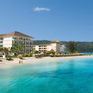 Luxury Jamaica Holiday Packages Secrets Wild Orchid Montego Bay Aerial View Of Beach