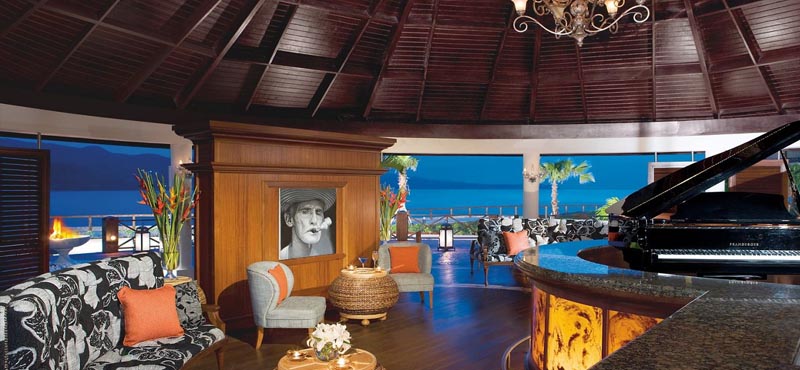 Luxury Jamaica Holiday Packages Secrets St James Montego Bay Piano Bar