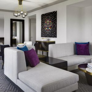 Luxury Las Vegas Holiday Packages Cosmopolitan Las Vegas Wrap Around Terrace Suite