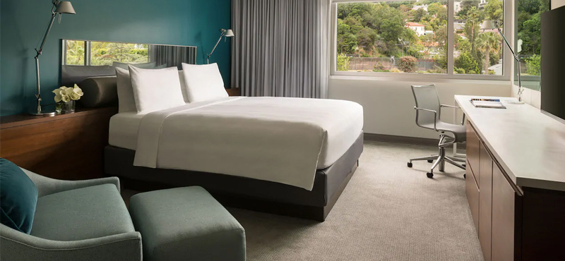Luxury Los Angeles Holiday Packages Andaz West Hollywood 1 King Bed Suite