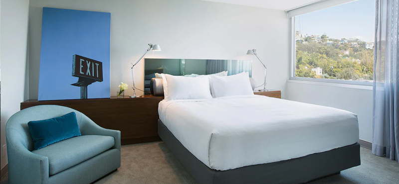 Luxury Los Angeles Holiday Packages Andaz West Hollywood Deluxe View Suite