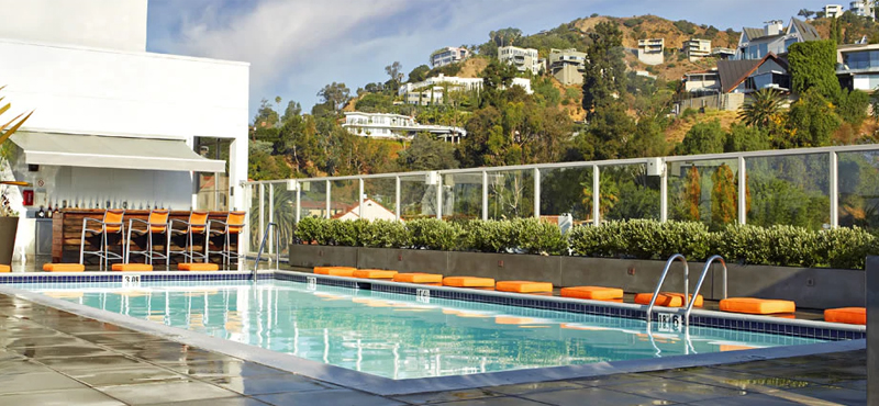 Luxury Los Angeles Holiday Packages Andaz West Hollywood The Sundeck