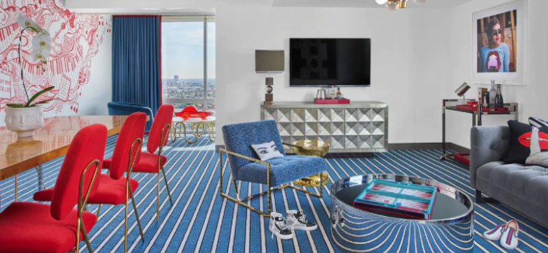 Luxury Los Angeles Holiday Packages Andaz West Hollywood Andaz Red Suite 3
