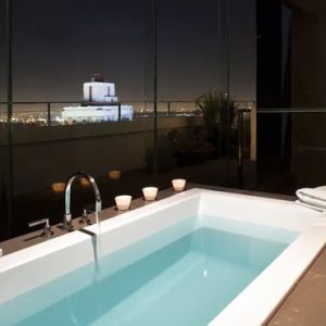 Luxury Los Angeles Holiday Packages Andaz West Hollywood Bathtub