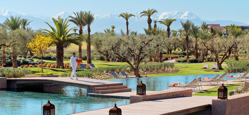 Luxury Marrakech Holiday Packages Fairmont Royal Palm Marrakech Pool Bar