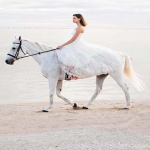 Luxury Mauritius Holiday Packages Maradiva Villas Resort & Spa Bride On Horse