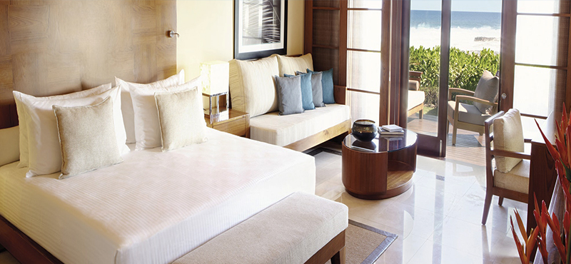 Luxury Mauritius Holiday Packages Shanti Maurice Resort & Spa Beachfront Suite Pool Villa Bedroom