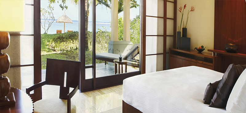 Luxury Mauritius Holiday Packages Shanti Maurice Resort & Spa Junior Suite Beach Access Bedroom