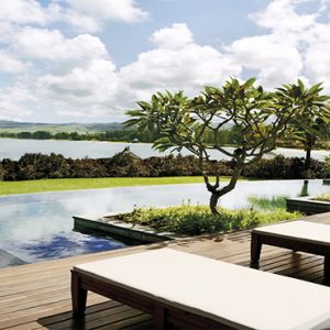 Luxury Mauritius Holiday Packages Shanti Maurice Resort & Spa Villa Pool Terrace