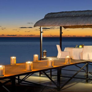 Luxury Mauritius Holiday Packages JW Marriott Mauritius Resort Outdoor Candlelight Dinner