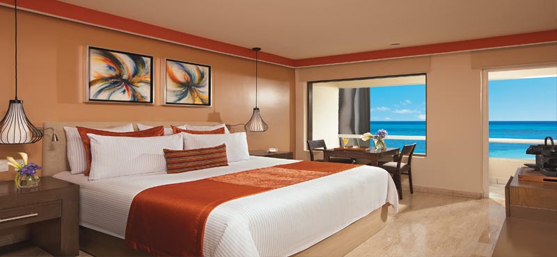 Luxury Mexico Holiday Packages Dreams Sands Cancun Preferred Club Ocean Front With Balcony