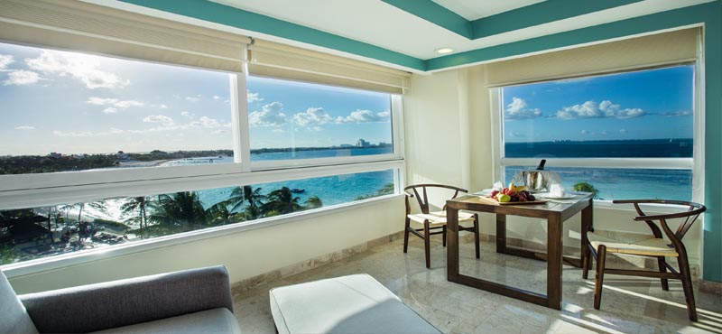 Luxury Mexico Holiday Packages Dreams Sands Cancun Resort And Spa Preferred Club Ocean Front Corner Suite3