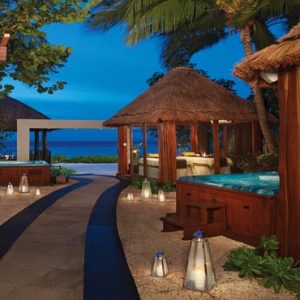 Luxury Mexico Holiday Packages Dreams Sands Cancun Resort And Spa Spa Cabins