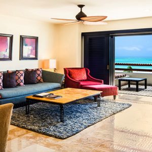 Luxury Mexico Holiday Packages Secrets Maroma Beach Riviera Cancun Preferred Club Honeymoon Suite Living Room