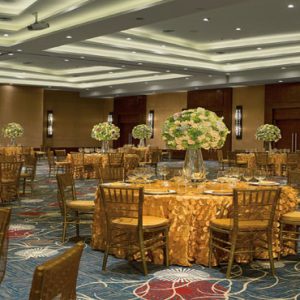 Luxury Mexico Holiday Packages Secrets Playa Mujeres Indoor Wedding Dinner Setup