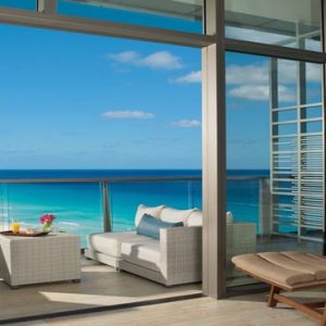 Luxury Mexico Holiday Packages Secrets The Vine Cancun Preferred Club Junior Suite Ocean View Terrace