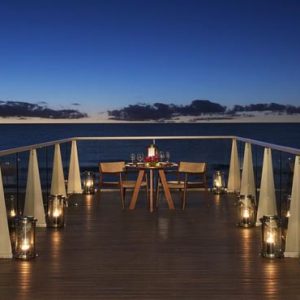 Luxury Mexico Holiday Packages Secrets The Vine Cancun Romantic Dinner On Deck