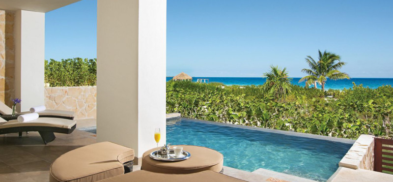 Luxury Mexico Holiday Packages Secrets Playa Mujeres Preferred Club Master Suite Ocean Front Private Pool2