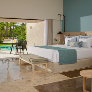 Luxury Mexico Holiday Packages Dreams Aventuras Riviera Maya Family Suite Deluxe Swim Out