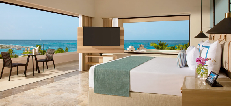 Luxury Mexico Holiday Packages Dreams Aventuras Riviera Maya Honeymoon Hot Tub Ocean View