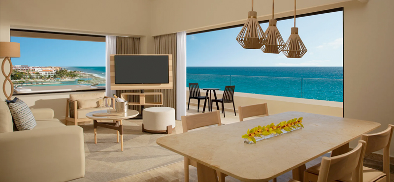Luxury Mexico Holiday Packages Dreams Aventuras Riviera Maya Master Suite Ocean View1