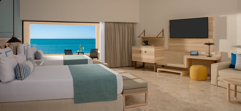 Luxury Mexico Holiday Packages Dreams Aventuras Riviera Maya Preferred Club Family Suite Ocean View