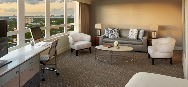 Luxury Miami Holiday Packages Fontainebleau Miami South Beach Bay View Junior Suite 2