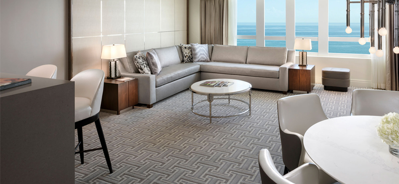 Luxury Miami Holiday Packages Fontainebleau Miami South Beach Grand One Bedroom Suite 2