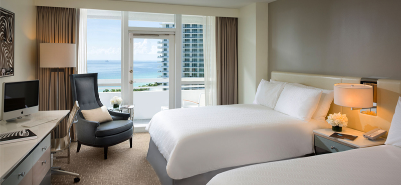 Luxury Miami Holiday Packages Fontainebleau Miami South Beach Ocean Front Two Bedroom Suites In Versailles 2