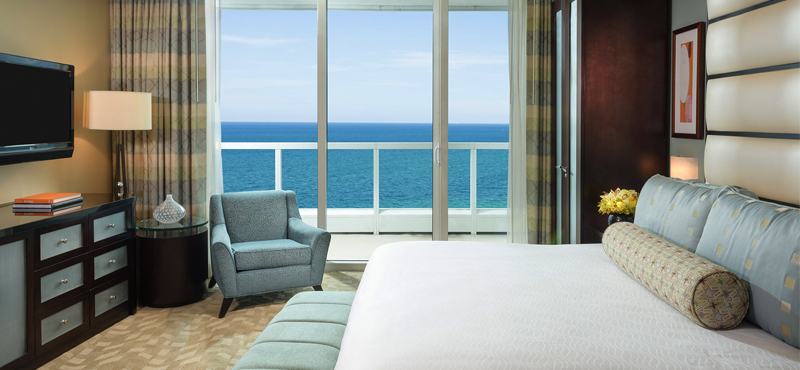 Luxury Miami Holiday Packages Fontainebleau Miami South Beach Sorrento One Bedroom Oceanfront Suite