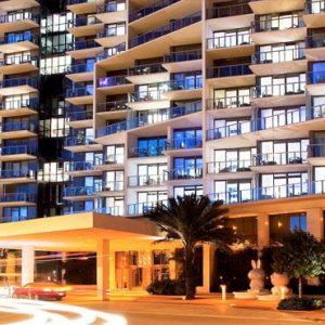 Luxury Miami Holiday Packages W South Beach Miami Hotel Exterior At Night