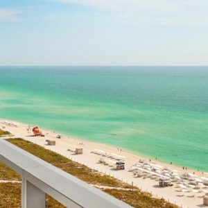 Luxury Miami Holiday Packages W South Beach Miami Oceanfront Balcony1
