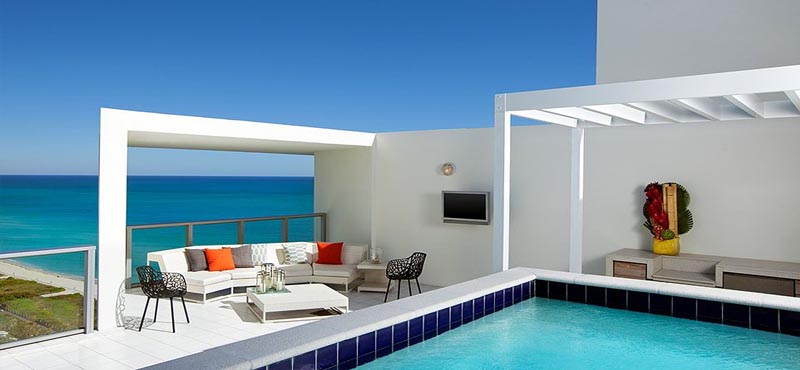 Luxury Miami Holiday Packages W South Beach Miami Poolside Bungalow Suite