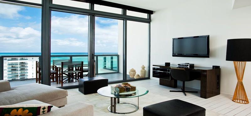 Luxury Miami Holiday Packages W South Beach Miami Sanctuary Suite1